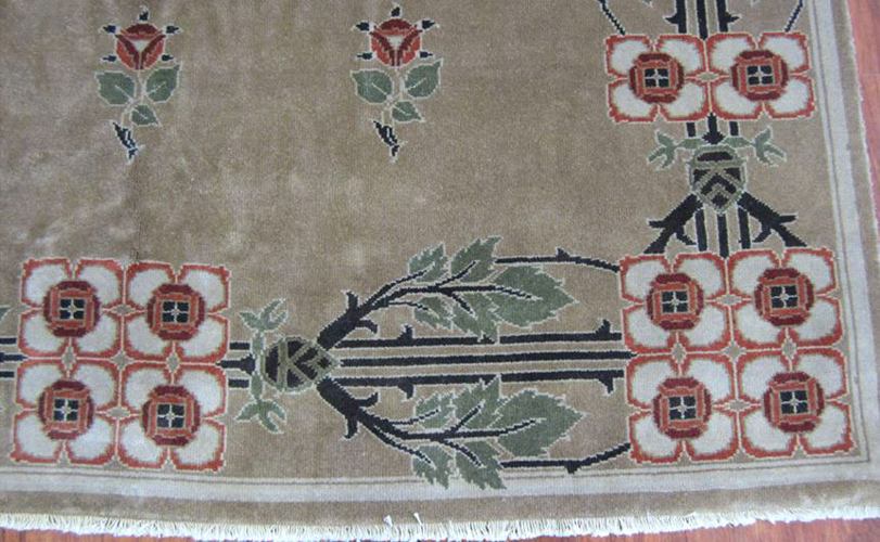 8 by 10 craftsman cottage rug closeup 1