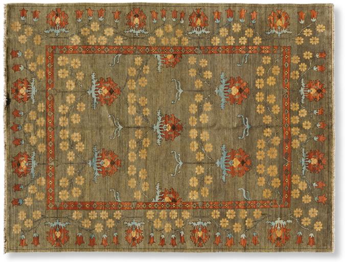 Spanish Village craftsman rug