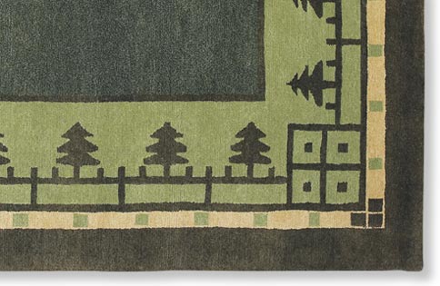 Pine Grove rug natural closeup 1